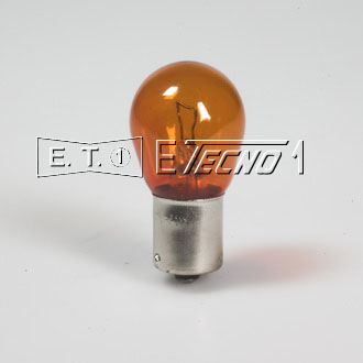 lampada 24v 21w bau15s amber