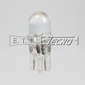 lampada 24v t10 1 led white grezza
