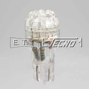 lampada 12v t15 9 led white grezza