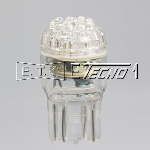 led bulb 12v t20 w3x16d 18 led white in box