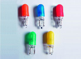 lampada 12v 1,2w t5 red